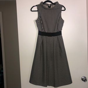 Blk/cream eve Mendez dress